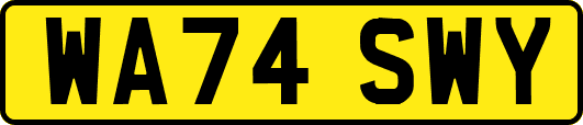 WA74SWY