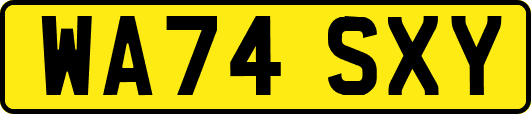 WA74SXY