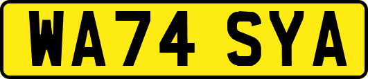 WA74SYA
