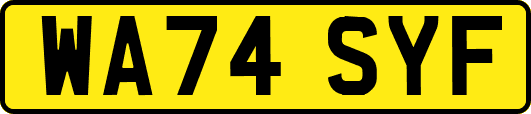 WA74SYF
