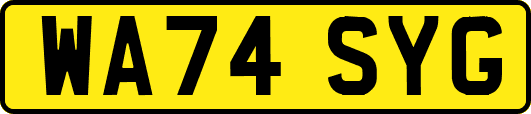 WA74SYG