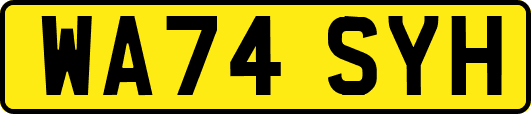 WA74SYH
