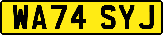 WA74SYJ