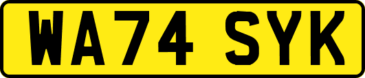 WA74SYK