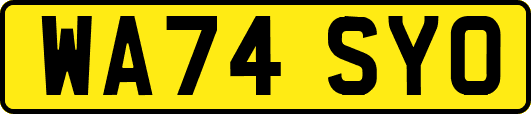 WA74SYO