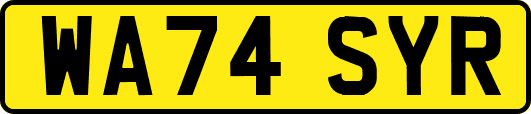 WA74SYR