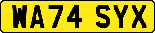WA74SYX
