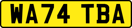 WA74TBA