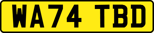 WA74TBD