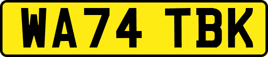 WA74TBK