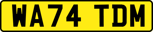 WA74TDM