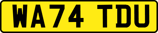 WA74TDU