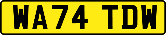 WA74TDW