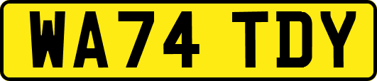 WA74TDY