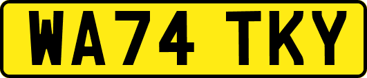 WA74TKY