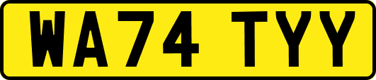 WA74TYY