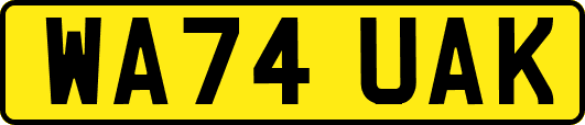 WA74UAK