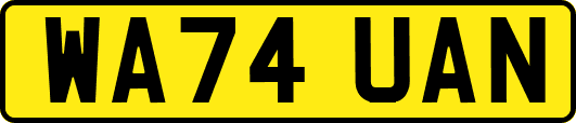 WA74UAN