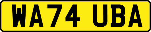 WA74UBA