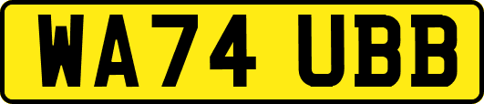 WA74UBB