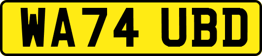 WA74UBD
