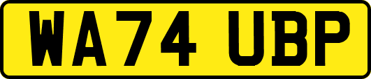 WA74UBP