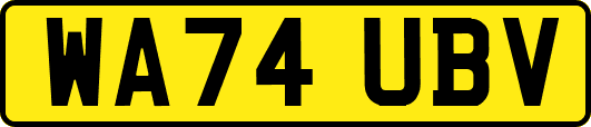 WA74UBV