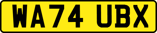 WA74UBX