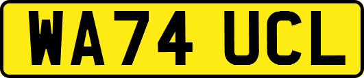 WA74UCL