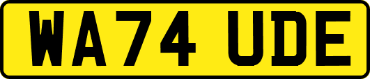 WA74UDE