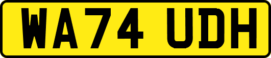 WA74UDH
