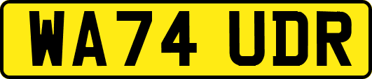 WA74UDR
