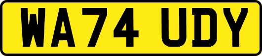 WA74UDY