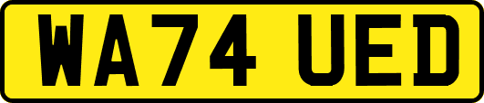 WA74UED