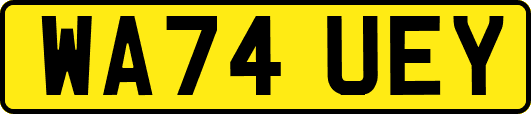 WA74UEY
