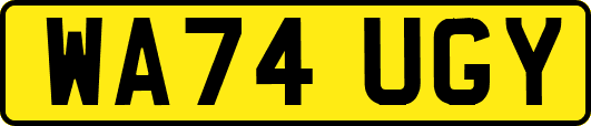 WA74UGY