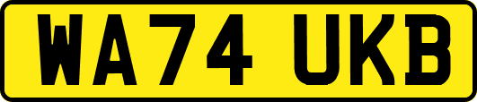 WA74UKB