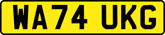 WA74UKG