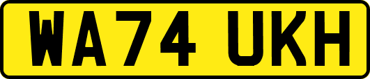 WA74UKH