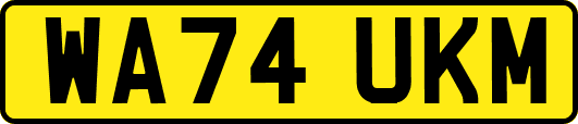 WA74UKM
