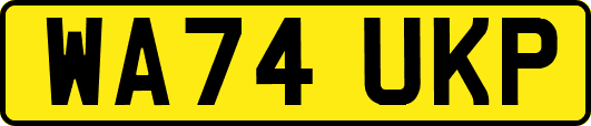 WA74UKP