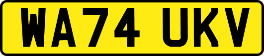 WA74UKV