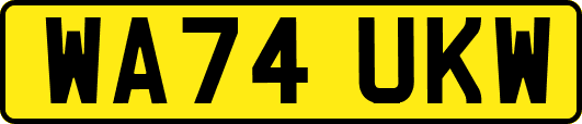 WA74UKW