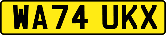 WA74UKX