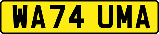 WA74UMA