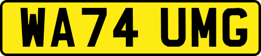 WA74UMG