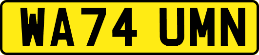 WA74UMN