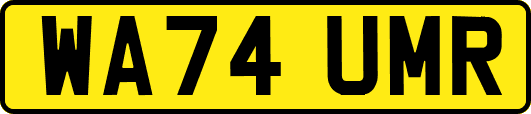 WA74UMR