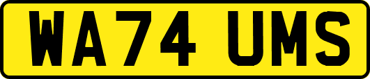 WA74UMS