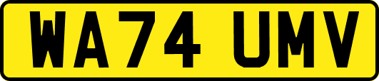 WA74UMV